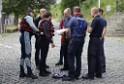 Uebung BF Taucher und Presse Koeln Zoobruecke Rhein P021